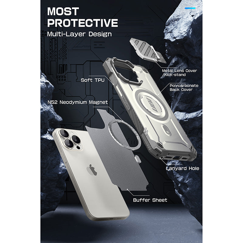 iPhone 15 Pro Max マグネット TPUケース SUPCASE | iPhone 15 Pro Max 6.7 inch (2023) | UB MAG XT Holster Case