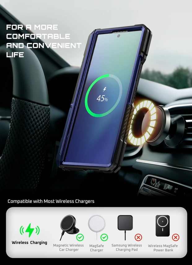 UB GRIP Series Galaxy Z Fold7 MagSafe Case - Azure