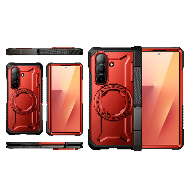 Supcase Ruddy UB Grip MagSafe Galaxy Z Fold7 Rugged Case with Dual-Angle Stand | SUPCASE