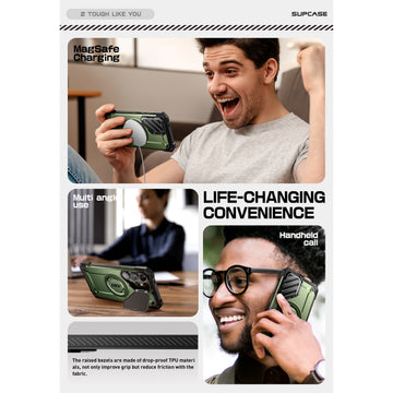 Supcase iBlason Armorbox iPhone 16E (2025) Custodia Robusta Guldan Verde Supcase iBlason Armorbox iPhone 16E (2025) Custodia Robusta Guldan Verde