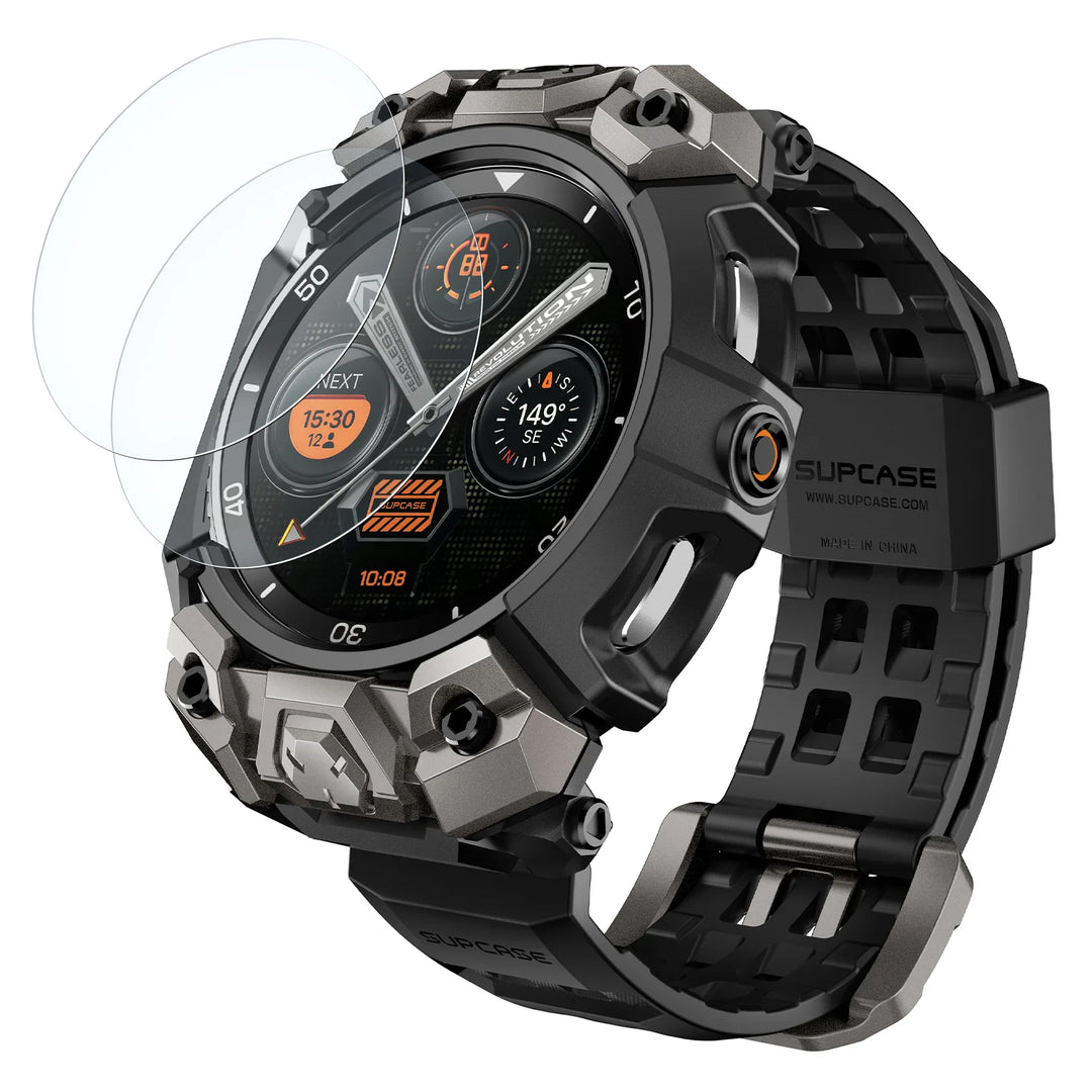 SUPCASE | Galaxy Watch8 46mm | UB Ore Wristband Case with Glass