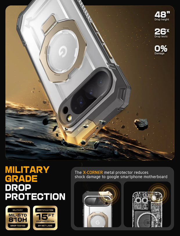 UB GRIP Series Google Pixel 10 Pro XL Protective Phone Case - Desert