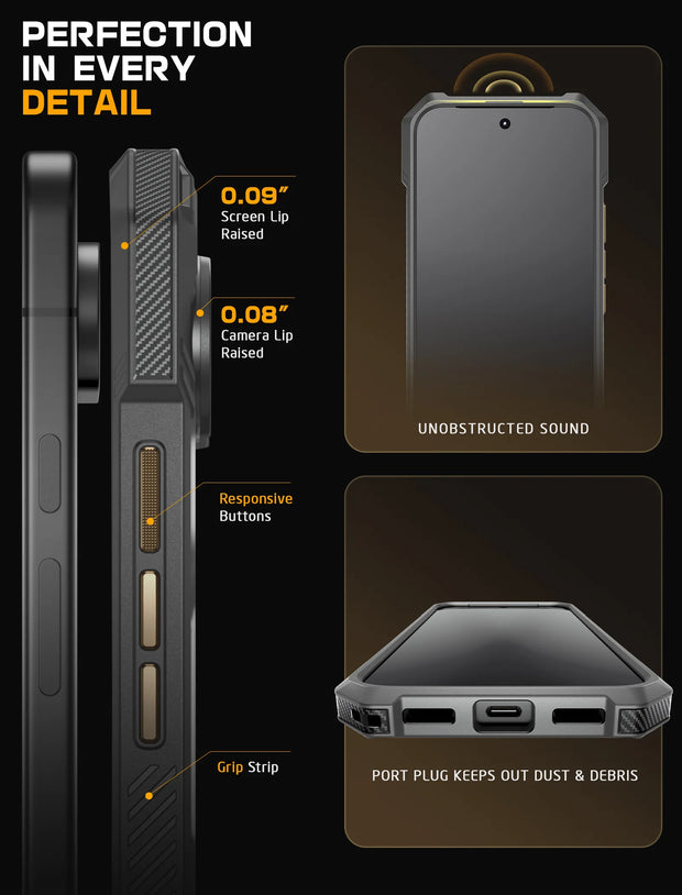 UB GRIP Series Google Pixel 10 Pro XL Protective Phone Case - Desert