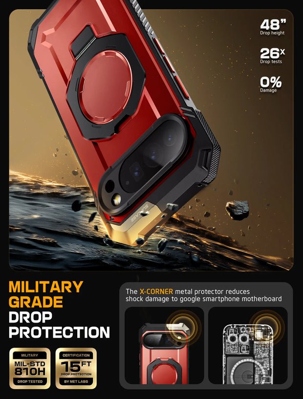 UB GRIP Series Google Pixel 10 Pro XL Protective Phone Case - Ruddy