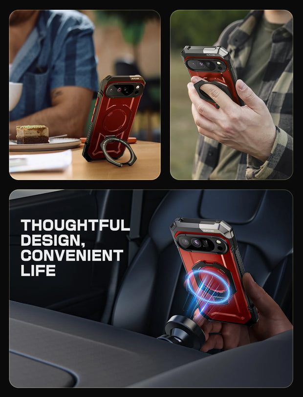 UB GRIP Series Google Pixel 10 Pro XL Protective Phone Case - Ruddy