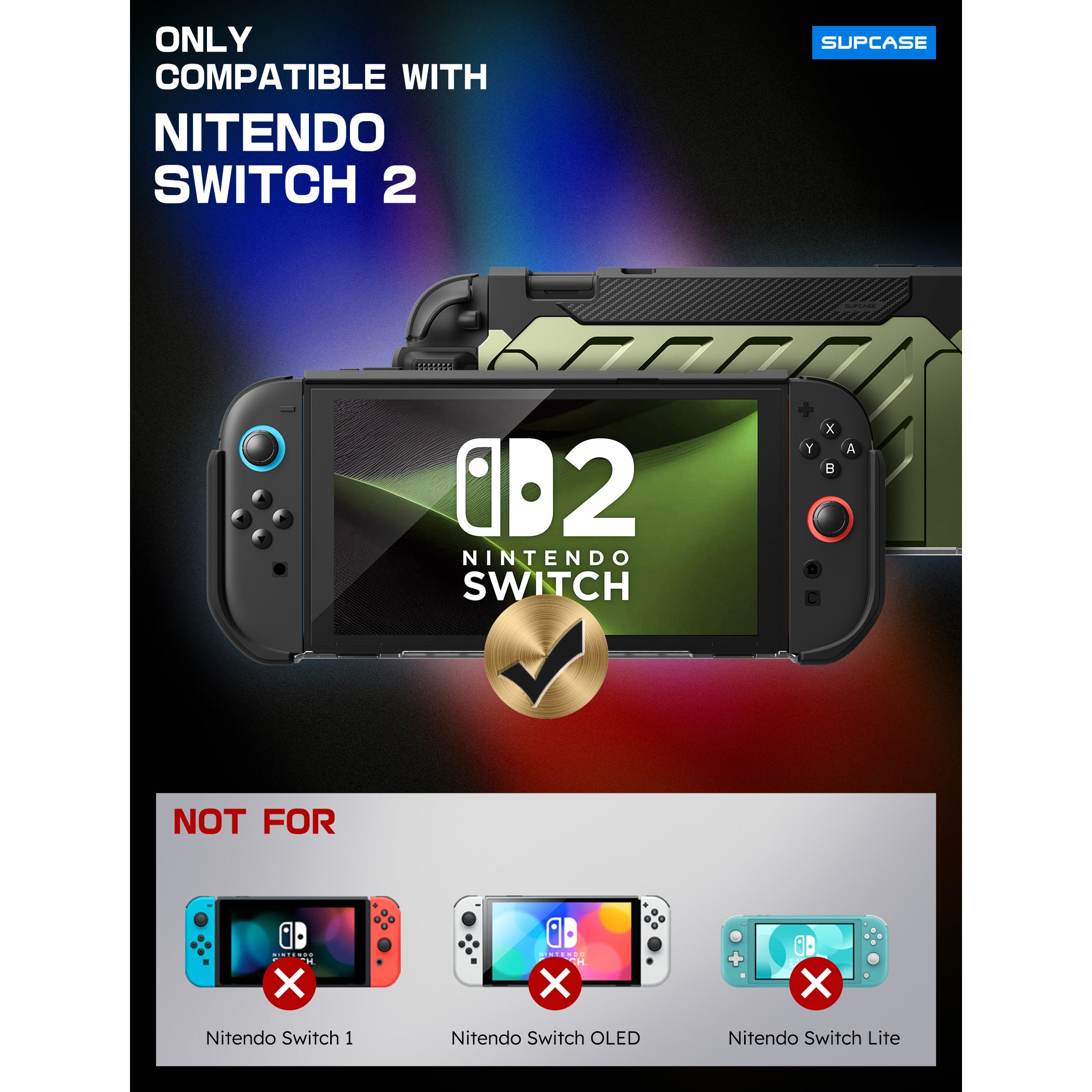 SUPCASE | Nintendo Switch 2 | Unicorn Beetle PRO