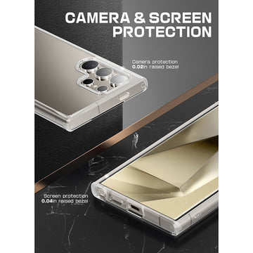 samsung galaxy s24 ultra clear gadget phone case Galaxy S24 Ultra Unicorn Beetle Style Slim Clear Case-Clear