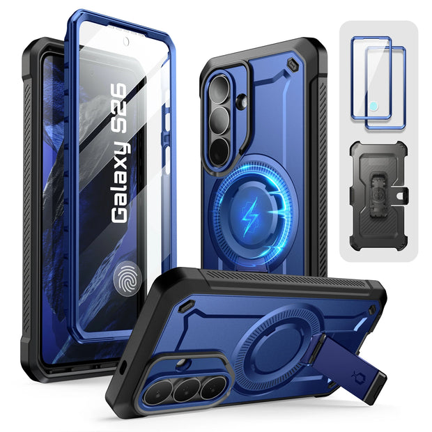 UB Pro Mag Series S26 MagSafe Phone Case with Aluminum Alloy Stand ...