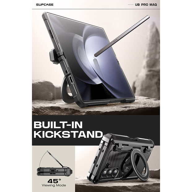 Galaxy Z Fold6 Unicorn Beetle PRO Mag Rugged Case - Black