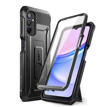 Galaxy A15 Unicorn Beetle Pro Rugged Holster Case-Black