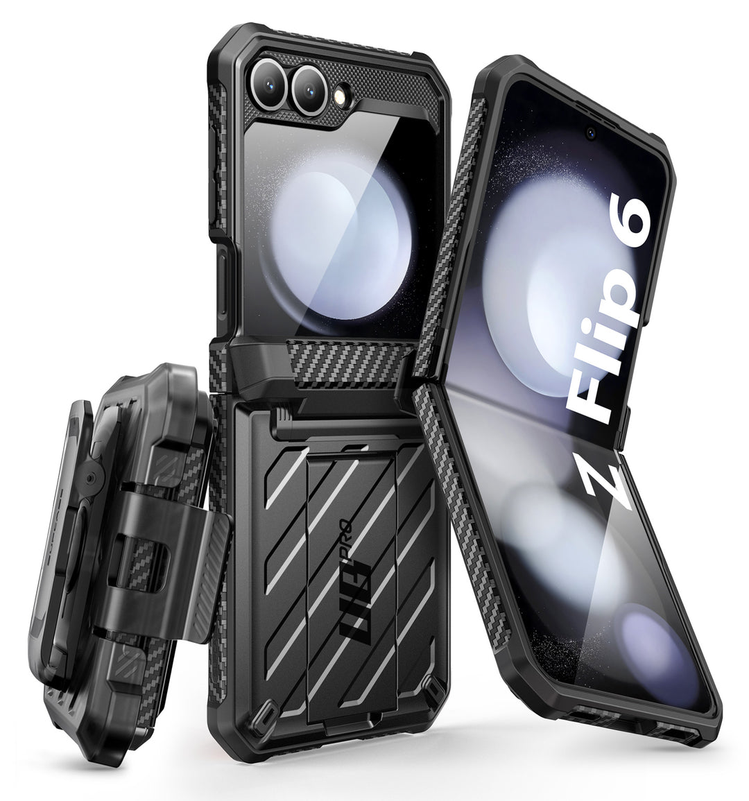 Galaxy Z Flip6 Unicorn Beetle PRO Rugged Phonecase with Belt Clip