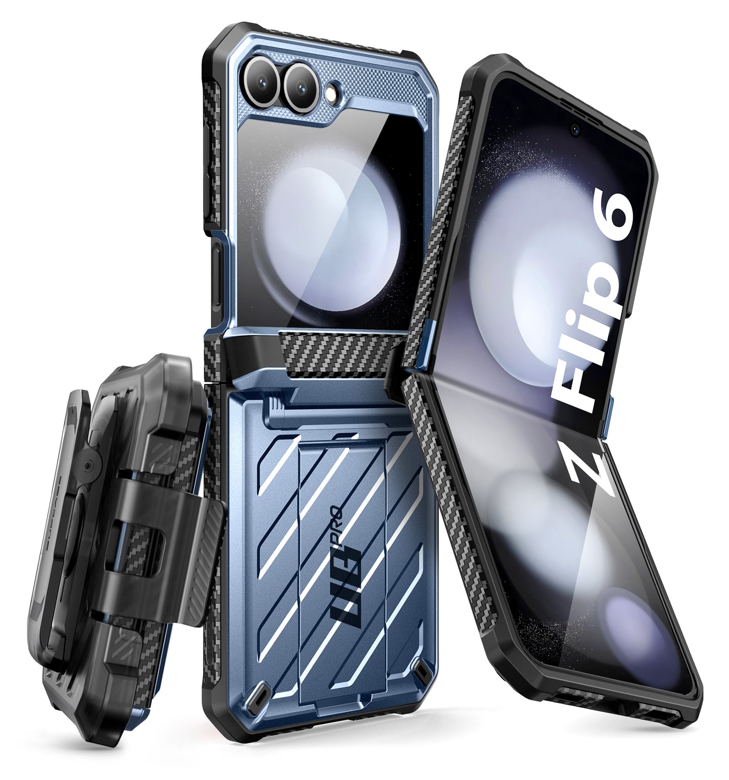 Galaxy Z Flip6 Unicorn Beetle PRO Rugged Phonecase with Belt Clip