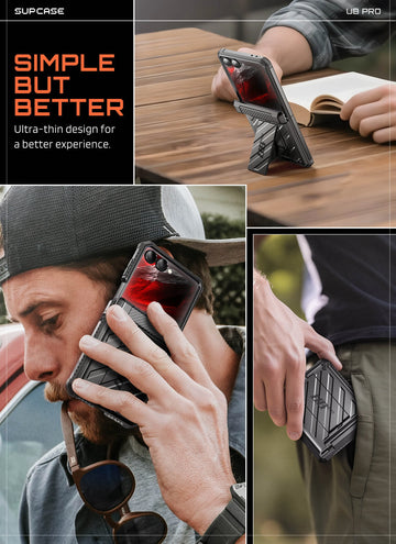 UB Pro Series Galaxy Z Flip8 Rugged Case| SUPCASE