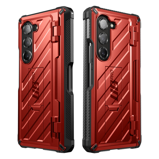 Galaxy Z Fold6 Unicorn Beetle PRO Rugged Case - Metallic Red