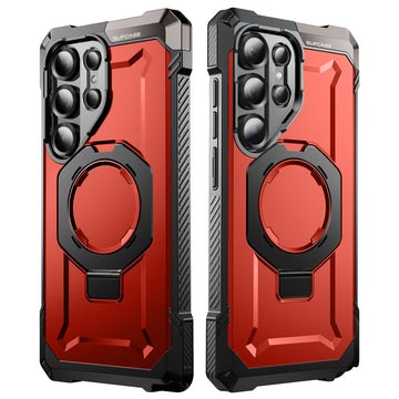Galaxy S25 Ultra UB Grip MagSafe Phone Case-Metallic Red