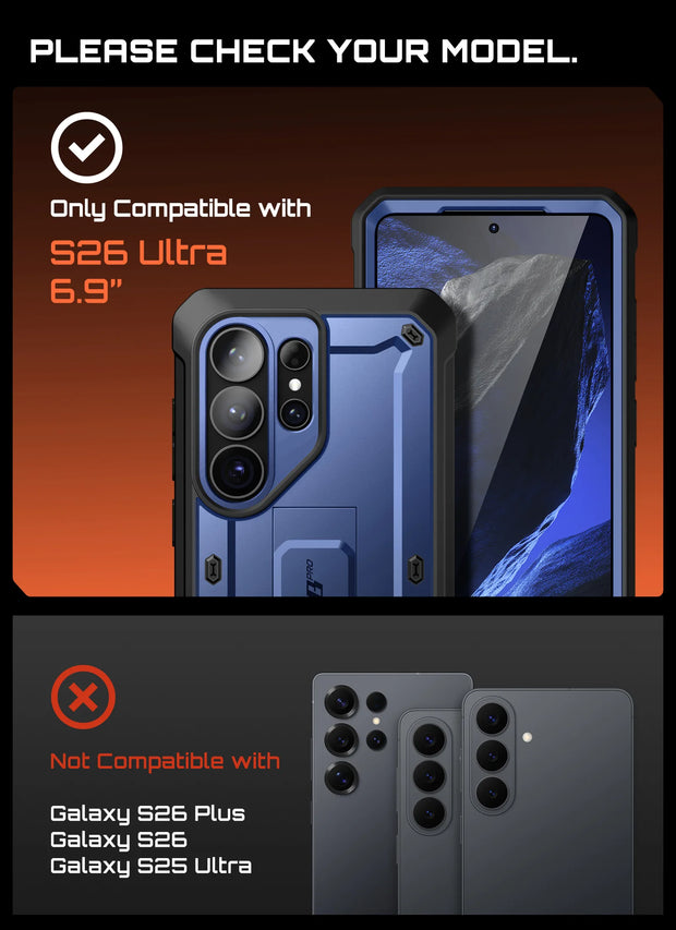 UB Pro Series Galaxy S26 Ultra Rugged Phone Case | SUPCASE