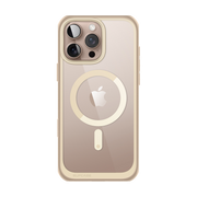 iPhone 16 Pro Max 6.9 inch Unicorn Beetle MAG Slim Clear MagSafe Camera Control Button Case(open box)-Tan