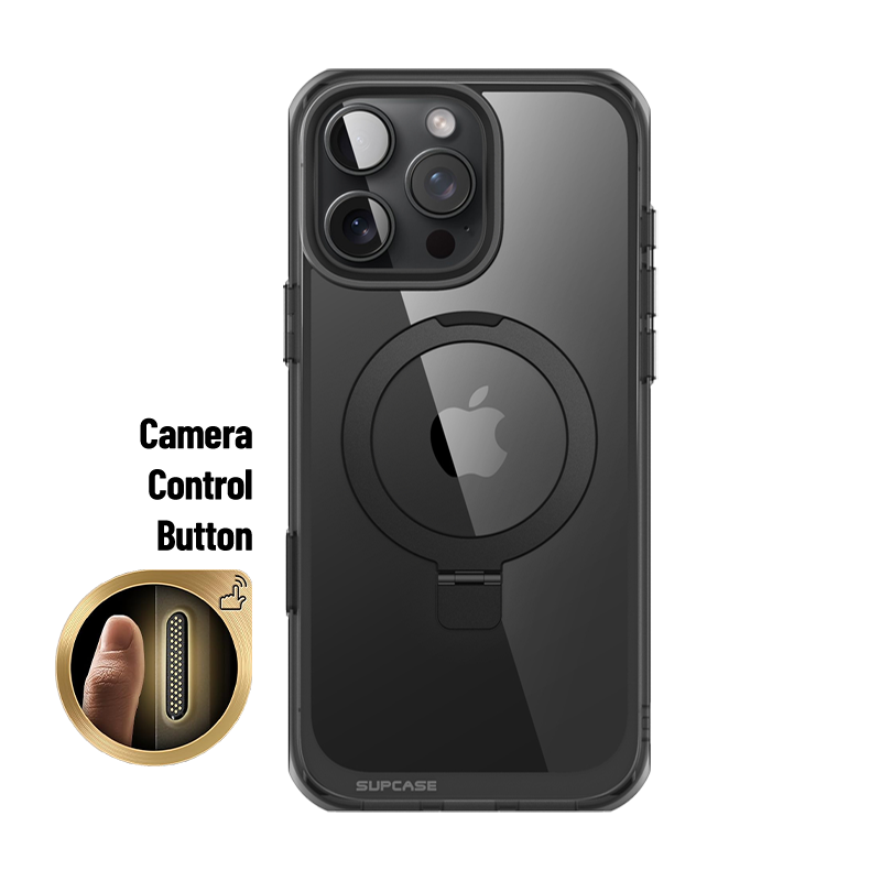 SUPCASE | iPhone 16 Pro (2024) | UB MAG Stand Clear Bumper Case SUPCASE | iPhone 16 Pro (2024) | UB MAG Stand Clear Bumper Case