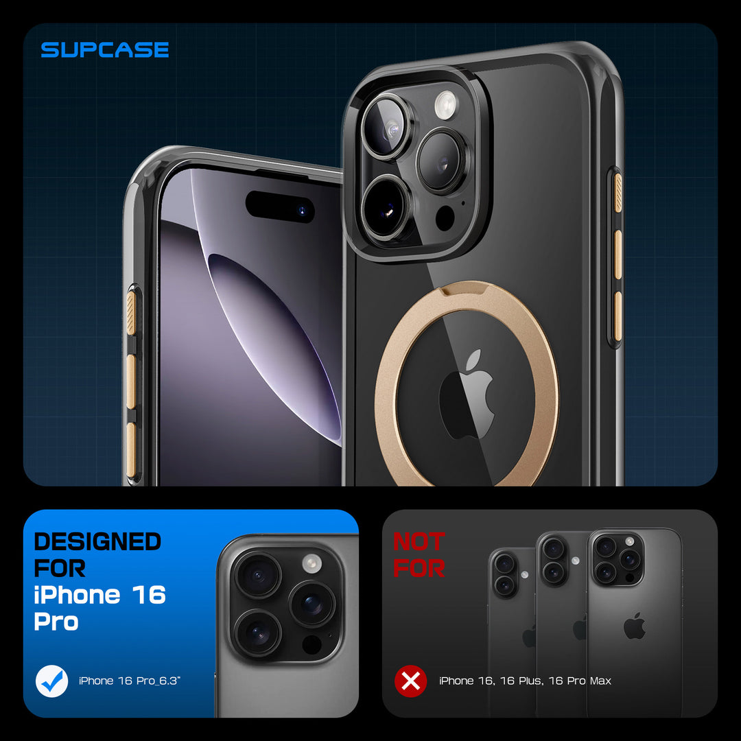 Designed For IPhone 16 Pro Case Magnetic With Kickstand...