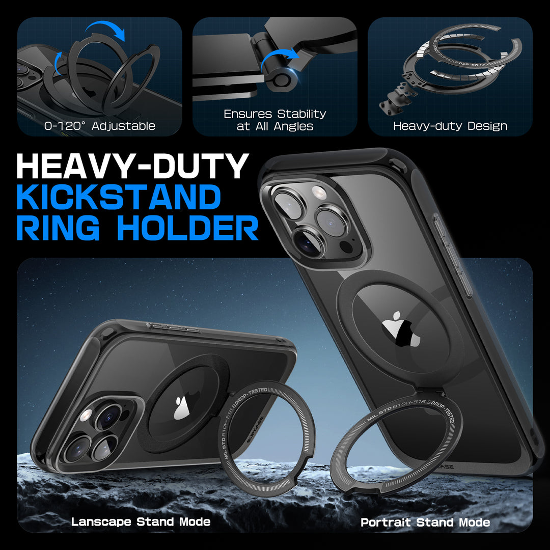 SUPCASE iPhone 16 Pro (2024) UB MAG Stand Clear Bumper Case