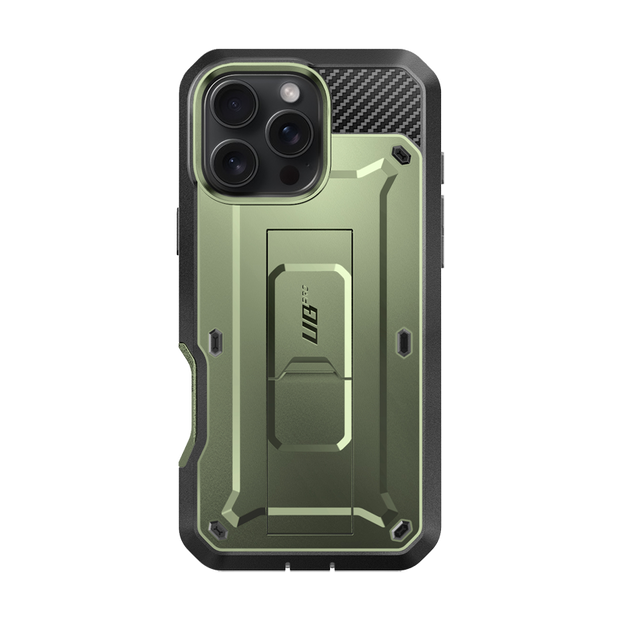 iPhone 16 Pro 6.3 inch Unicorn Beetle Pro Rugged Case-Dark Green