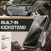 iPhone 16 Pro 6.3 inch Unicorn Beetle Pro Rugged Case-Titan Gray