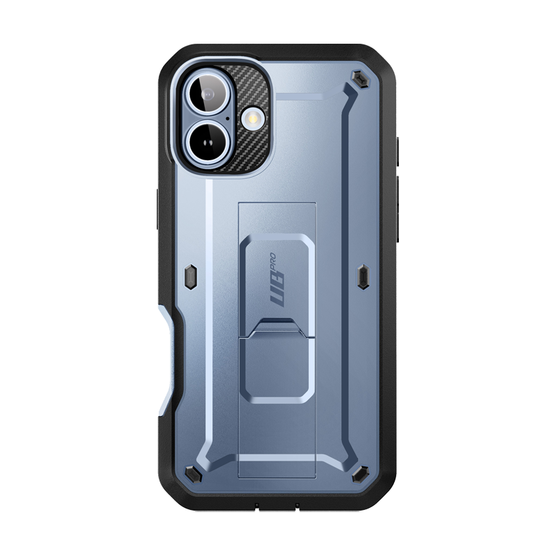 iPhone 16 6.1 inch Unicorn Beetle PRO Rugged Case-Metallic Blue iPhone 16 6.1 inch Unicorn Beetle PRO Rugged Case-Metallic Blue