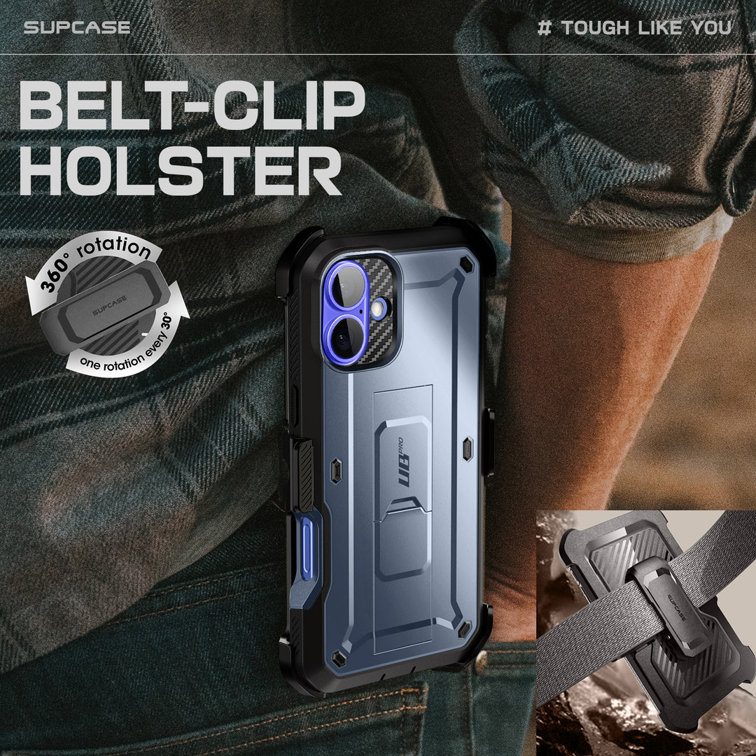 SUPCASE iPhone 16 inch (2024) UB Pro Holster Case