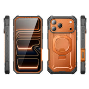 Bundle Sale - MagFlip Wallt with Stand (Coral) & iPhone 17 Pro Max UB GRIP PRO Series Phone Case (Coral)