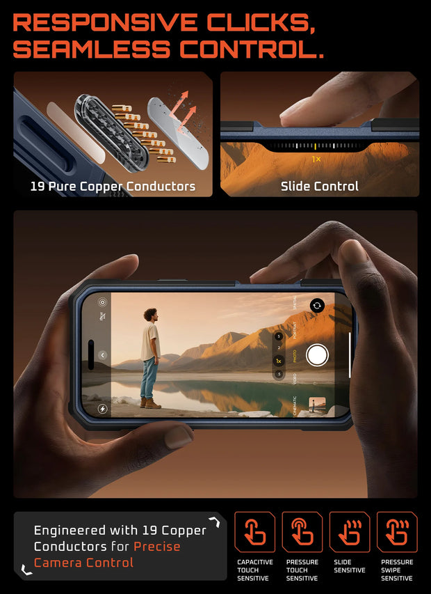 Bundle Sale - iPhone 17 Pro Max UB GRIP PRO Series & Airpods Pro 3 UB Pro Protective Case