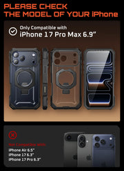 Bundle Sale - iPhone 17 Pro Max UB GRIP PRO Series & Airpods Pro 3 UB Pro Protective Case