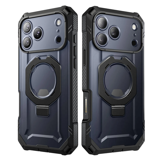 UB GRIP PRO Series iPhone 17 Pro Max MagSafe Phone Case with HD Tempered Glass - Black