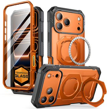UB GRIP Pro Series iPhone 17 Pro Max MagSafe Phone Case with HD Tempered Glass UB GRIP Pro Series iPhone 17 Pro Max MagSafe Phone Case with HD Tempered Glass