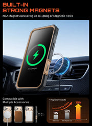 UB GRIP PRO Series iPhone 17 Pro Max MagSafe Phone Case with HD Tempered Glass - Desert