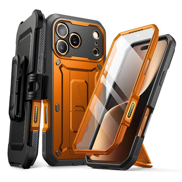 Unicorn Beetle Pro iPhone 17 Pro Case: 360° Holster, Kickstand