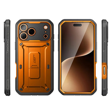 Unicorn Beetle Pro iPhone 17 Pro Case: 360° Holster, Kickstand
