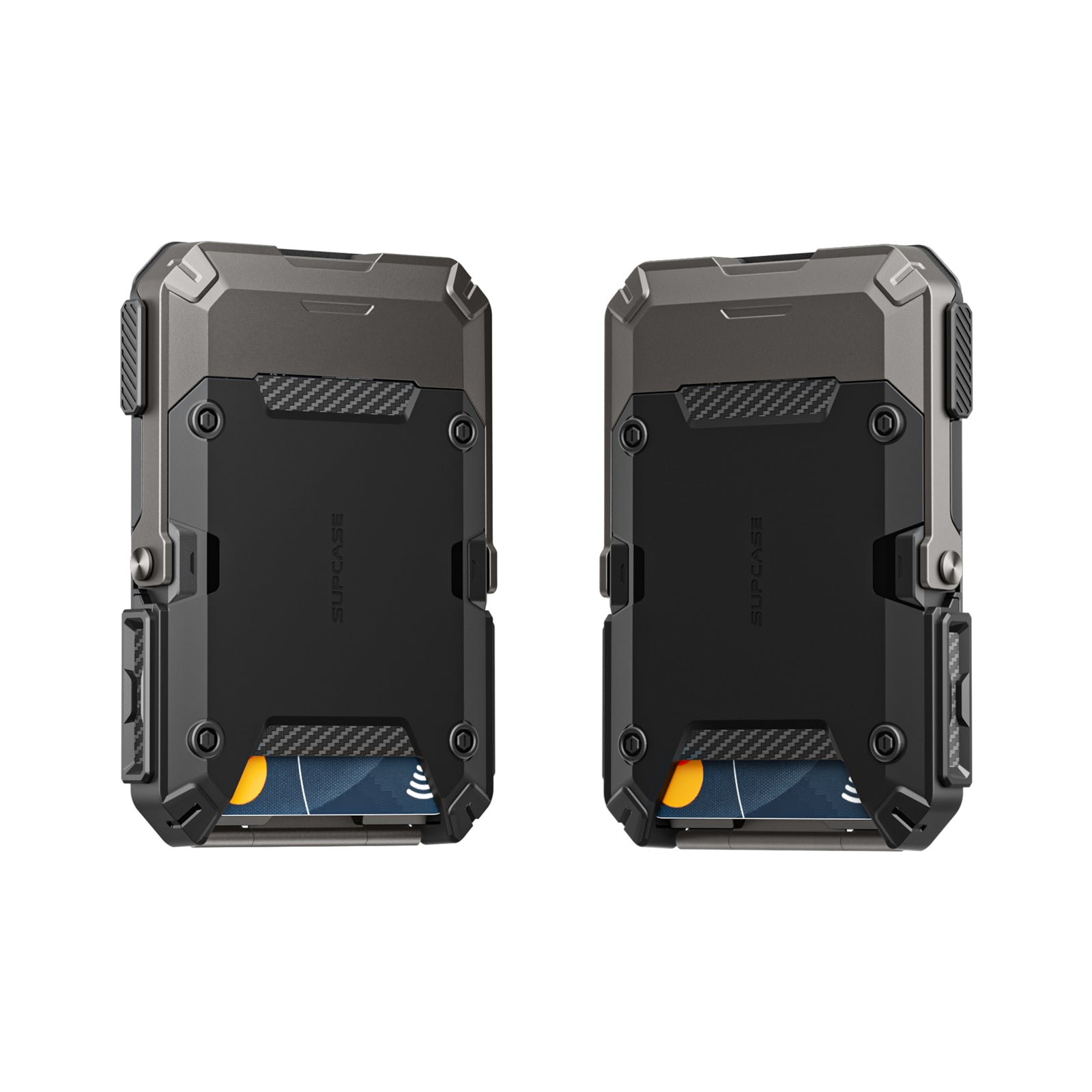 supcase MagFlip マグネット式ウォレット ブラック SUPCASE | MagSafe | Magnetic Wallet with Stand