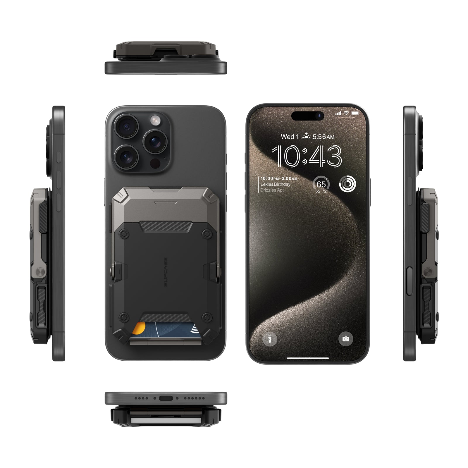 SUPCASE MagSafe Wallet with Stand