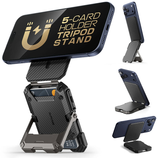 SUPCASE | MagSafe | Magnetic Wallet with Stand