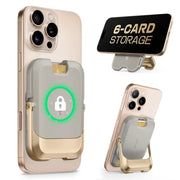 UB Mag Vault Magnetic Wallet with Stand - Gold