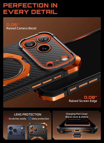 UB GRIP Series iPhone 17 Pro Max MagSafe Camera Control Button Aramid Fiber Phone Case UB GRIP Series iPhone 17 Pro Max MagSafe Camera Control Button Aramid Fiber Phone Case