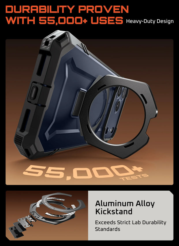 UB GRIP Series iPhone 17 Pro Max MagSafe Camera Control Button Phone Case - Black