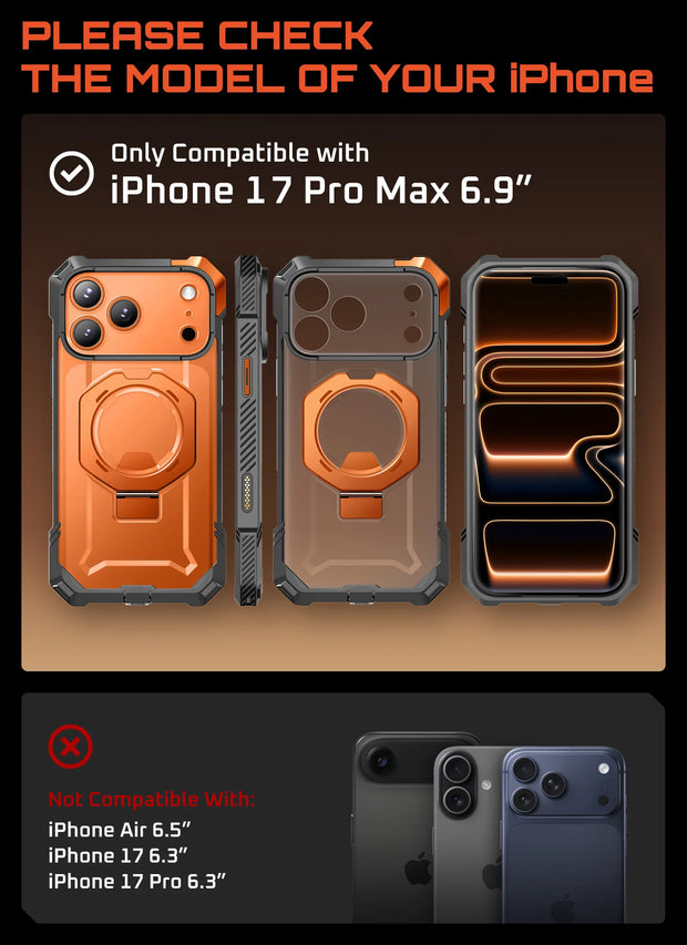 Bundle Sale - iPhone 17 Pro Max UB GRIP Series & Airpods Pro 3 UB Pro Protective Case