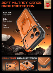 UB GRIP Series iPhone 17 Pro Max MagSafe Camera Control Button Phone Case - Coral