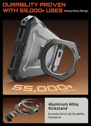 UB GRIP Series iPhone 17 Pro Max MagSafe Camera Control Button Phone Case - Gray