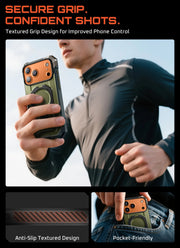 UB GRIP Series iPhone 17 Pro Max MagSafe Camera Control Button Phone Case - Guldan