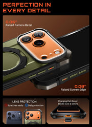 UB GRIP Series iPhone 17 Pro Max MagSafe Camera Control Button Phone Case - Guldan