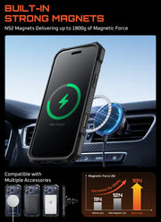 UB GRIP Series iPhone 17 Pro MagSafe Camera Control Button Phone Case - Black