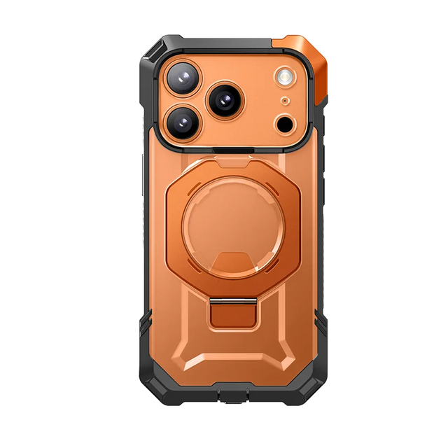 CANSHN Magnetica Cover per iPhone 17 Pro(6,3 Pollici), [Compatibile con MagSafe],[Protezione Completa Della Fotocamera], Custodia Protettiva Antiurto per Telefono,Trasparente