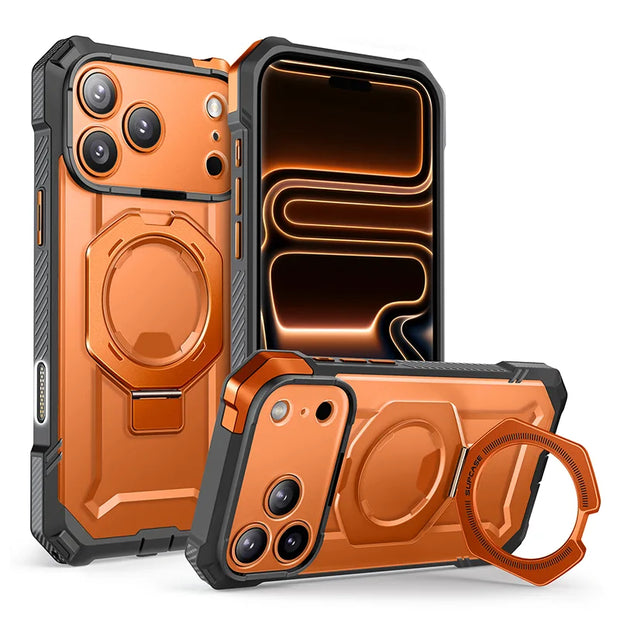 UB GRIP Series iPhone 17 Pro MagSafe Camera Control Button Phone Case - Coral